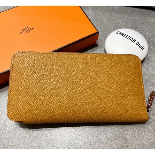 圖片 Hermes 絲巾長夾 芝麻色