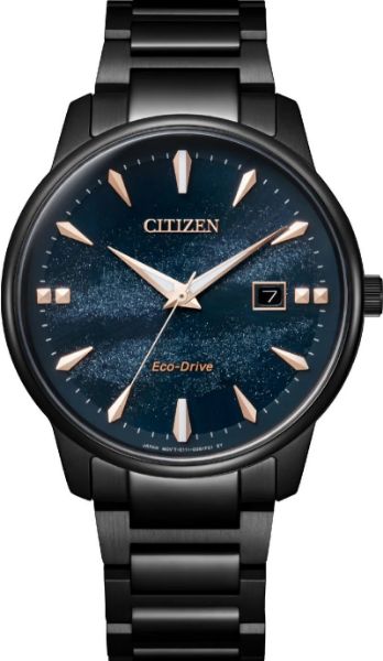 圖片 【高雄時光鐘錶】CITIZEN 星辰 PAIR 對錶 BM7595-89L 銀河流沙面 光動能 腕錶