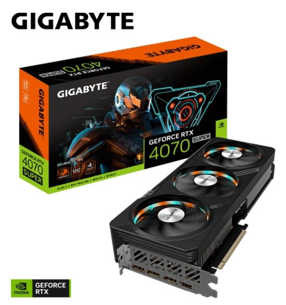 圖片 全新盒裝 技嘉 GV-N407SGAMING OC-12GD 技嘉 GeForce RTX™ 4070 SUPER GAMING OC 12G