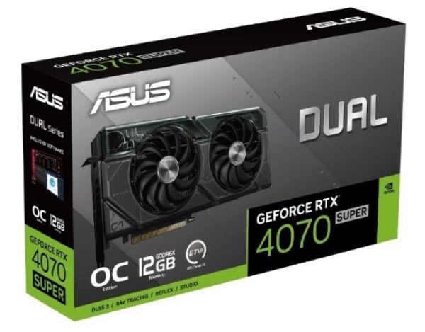 圖片 全新盒裝 華碩 DUAL RTX4070S-O12G