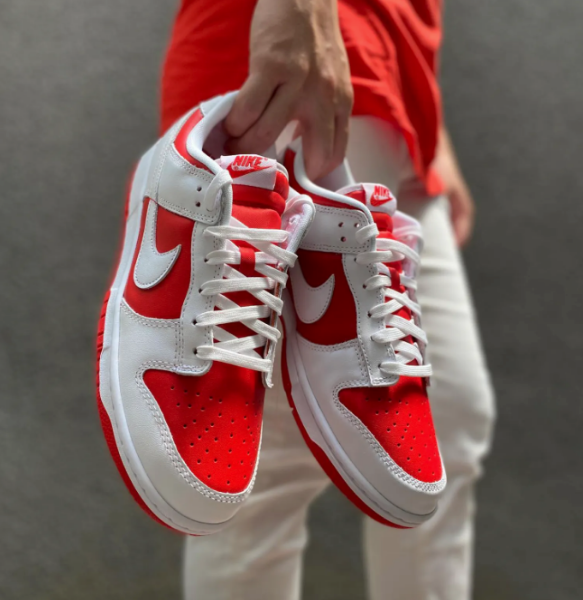 圖片 NIKE DUNK LOW University Red 白紅 反轉白紅 休閒鞋 DD1391-600