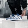 NICEDAY 現貨 Nike Air Jordan 1 Low Ashen Slate 迷霧藍 男款 553558-414