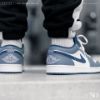 NICEDAY 現貨 Nike Air Jordan 1 Low Ashen Slate 迷霧藍 男款 553558-414