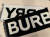 圖片 Burberry 80542141 徽標字母雙面羊毛緹花圍巾《2024季度新品》