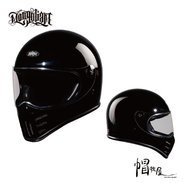 圖片 【帽牧屋】MONGOLIAN蒙古人 全罩 安全帽 山車帽 鎖鏡武侍魂 星戰帽 雙D扣 亮黑