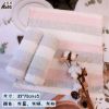 圖片 👍凱美棉業｜ MIT台灣製 精緻粗橫條紋28兩厚實抗菌竹炭毛巾  2打組