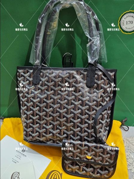 圖片 Goyard Anjou mini tote 黑色 托特   