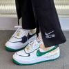 圖片 Nike Air Force 1 Shadow 復古白綠 解構 拼接 DZ1847-102