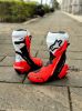 圖片  ALPINESTARS A星 Supertech R VENTED 黑白紅 防摔 打孔 車靴