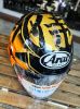 圖片 UPC騎士精品_台中店 ARAI VZ-RAM 彩繪款 金武士 Pedrosa gold 安全帽 進口帽 半罩