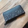 圖片 Prada 2ML317 PRADA LOGO Zip Wallet 多格層拉鍊長夾 黑