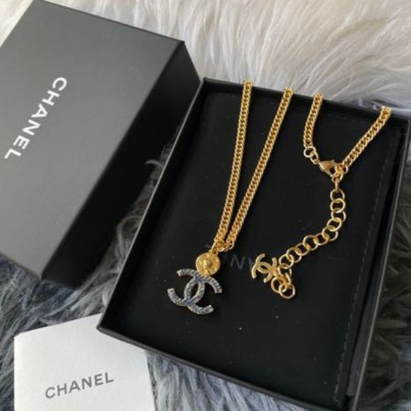 圖片 Chanel 24p 牛仔金鏈長項鍊