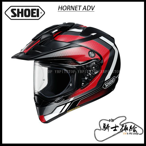 圖片 SHOEI HORNET ADV SOVEREIGN TC-1 黑紅 代理公司貨 鳥帽 多功能帽