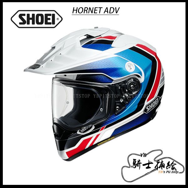 圖片 SHOEI HORNET ADV SOVEREIGN TC-10 藍紅 代理公司貨 鳥帽 多功能帽