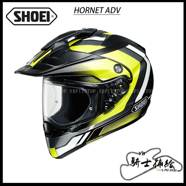 圖片 SHOEI HORNET ADV SOVEREIGN TC-3 黑黃 代理公司貨 鳥帽 多功能帽