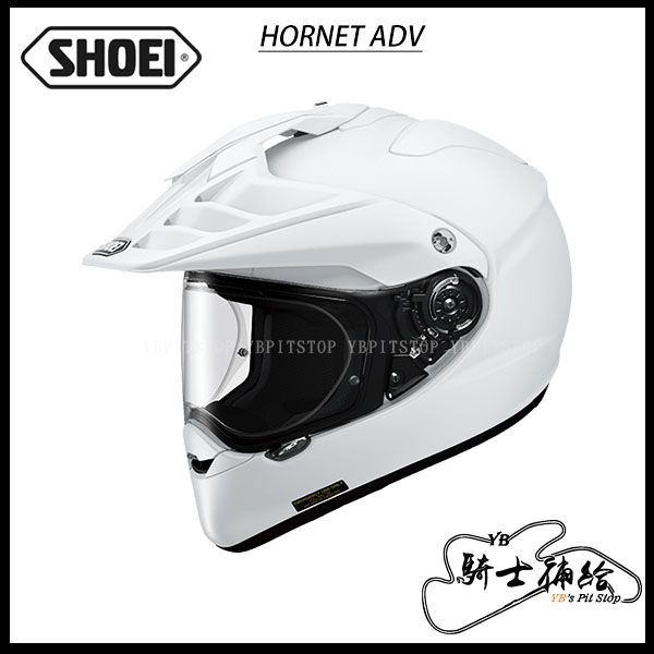 圖片 SHOEI HORNET ADV 亮白 代理公司貨 鳥帽 多功能帽 帽簷可拆 安全帽 日本