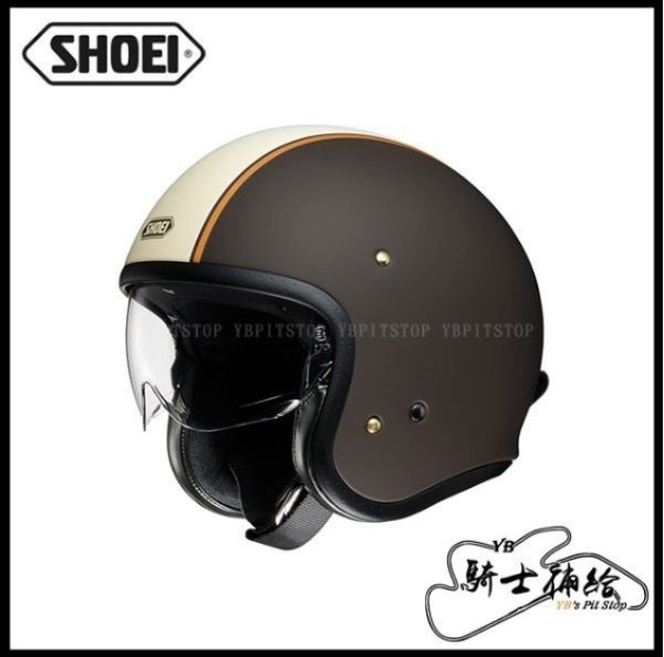 圖片 SHOEI J.O CARBURETTOR TC-10 代理公司貨 3/4 復古帽 內墨片 JO