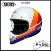 圖片 SHOEI EX-ZERO EQUATION TC-2 藍白 代理公司貨 山車帽 復古 越野 內鏡片