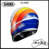 圖片 SHOEI EX-ZERO EQUATION TC-2 藍白 代理公司貨 山車帽 復古 越野 內鏡片