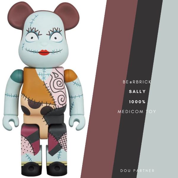 圖片 【Dou Partner】BE@RBRICK SALLY 1000％ 聖誕夜驚魂 莎莉 庫伯力克熊 現貨