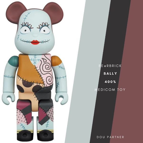圖片 【Dou Partner】BE@RBRICK SALLY 400％ 聖誕夜驚魂 莎莉 庫伯力克熊 現貨