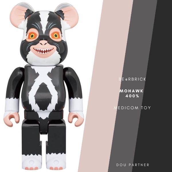 圖片 【Dou Partner】BE@RBRICK MOHAWK 400％ 小魔怪 庫伯力克熊 現貨
