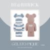 圖片 【Dou Partner】BE@RBRICK GELATO PIQUE 睡衣熊 一對 1000% 全新未拆 庫伯力克熊 現貨
