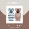 圖片 【Dou Partner】BE@RBRICK GELATO PIQUE 睡衣熊 一對 400% 全新未拆 庫伯力克熊 現貨