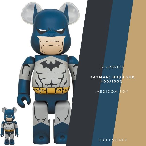 圖片 【Dou Partner】BE@RBRICK BATMAN 蝙蝠俠 全新品 100/400% 庫伯力克熊 現貨