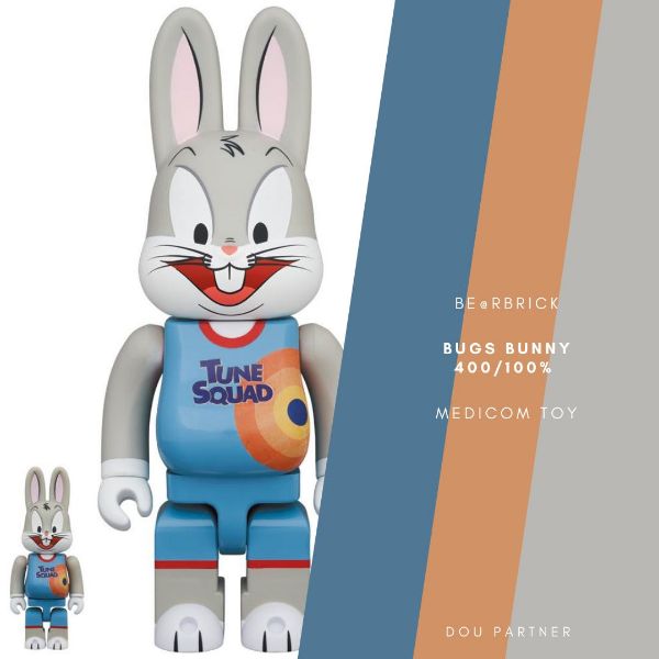 圖片 【Dou Partner】BE@RBRICK BUGS BUNNY 兔寶寶 100/400% 庫伯力克熊 未拆 現貨