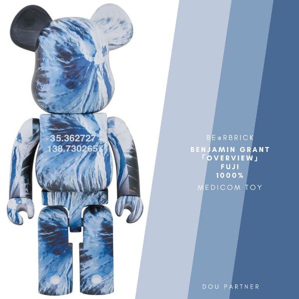 圖片 【Dou Partner】BE@RBRICK Benjamin Grant FUJI 1000% 庫伯力克熊 未拆 現貨