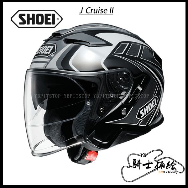 圖片 SHOEI J-Cruise II AGLERO TC-5 黑灰 代理公司貨 內墨鏡 安全帽 實體店面