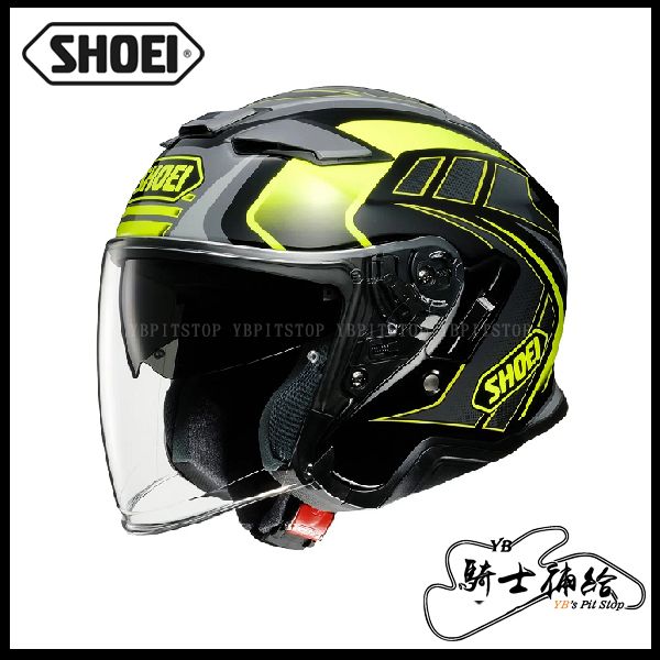 圖片 SHOEI J-Cruise II AGLERO TC-3 黑黃 代理公司貨 內墨鏡 安全帽 實體店面