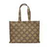 圖片 Celine Triomphe 凱旋門織布印花大型托特包(駝/棕)
