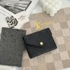 圖片 LOUIS VUITTON M64060 Victorine 黑壓紋三折短夾
