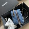圖片 Chanel 22b牛仔菱格相機包