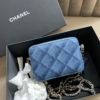 圖片 Chanel 22b牛仔菱格相機包
