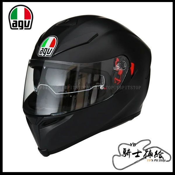 圖片 公司貨 AGV K5 S MATT BLACK 消光黑 全罩 安全帽 內墨片 亞洲版 K5S