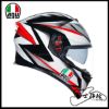 圖片 公司貨 AGV K5 S Plasma 白黑紅 全罩 安全帽 內墨片 亞洲版 K5S