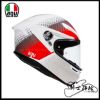 圖片 公司貨 AGV K6 S Fision 珍珠白灰紅 亞洲版 全罩 安全帽 新款 K6S 輕量 大鴨尾