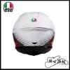 圖片 公司貨 AGV K6 S Fision 珍珠白灰紅 亞洲版 全罩 安全帽 新款 K6S 輕量 大鴨尾