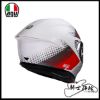 圖片 公司貨 AGV K6 S Fision 珍珠白灰紅 亞洲版 全罩 安全帽 新款 K6S 輕量 大鴨尾