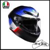圖片 公司貨 AGV K6 S Fision 消光黑藍紅 亞洲版 全罩 安全帽 新款 K6S 輕量 大鴨尾