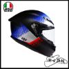 圖片 公司貨 AGV K6 S Fision 消光黑藍紅 亞洲版 全罩 安全帽 新款 K6S 輕量 大鴨尾