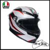 圖片 公司貨 AGV K6 S Flash 消光黑灰紅 亞洲版 全罩 安全帽 新款 K6S 輕量 大鴨尾