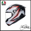 圖片 公司貨 AGV K6 S Flash 消光黑灰紅 亞洲版 全罩 安全帽 新款 K6S 輕量 大鴨尾