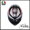 圖片 公司貨 AGV K6 S Flash 消光黑灰紅 亞洲版 全罩 安全帽 新款 K6S 輕量 大鴨尾