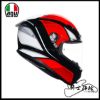 圖片 公司貨 AGV K6 S Hyphen 黑紅白 亞洲版 全罩 安全帽 新款 K6S 輕量 大鴨尾