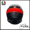 圖片 公司貨 AGV K6 S Slashcut 黑灰紅 亞洲版 全罩 安全帽 新款 K6S 輕量 大鴨尾