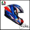 圖片 公司貨 AGV K6 S Slashcut 黑藍紅 亞洲版 全罩 安全帽 新款 K6S 輕量 大鴨尾